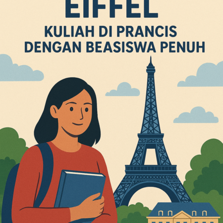 Beasiswa Eiffel: Kuliah di Prancis dengan Beasiswa Penuh