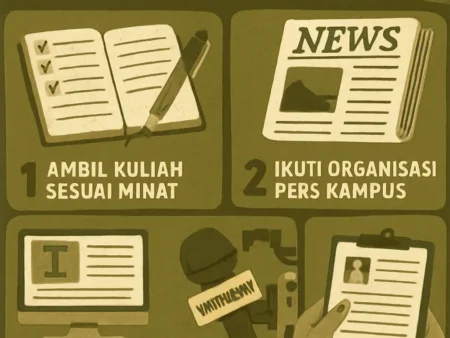 5 Langkah Memulai Karier di Bidang Jurnalisme Sejak Kuliah