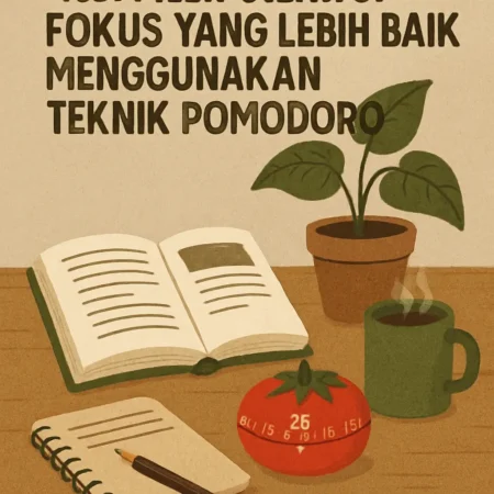 Cara Belajar dengan Fokus yang Lebih Baik Menggunakan Teknik Pomodoro